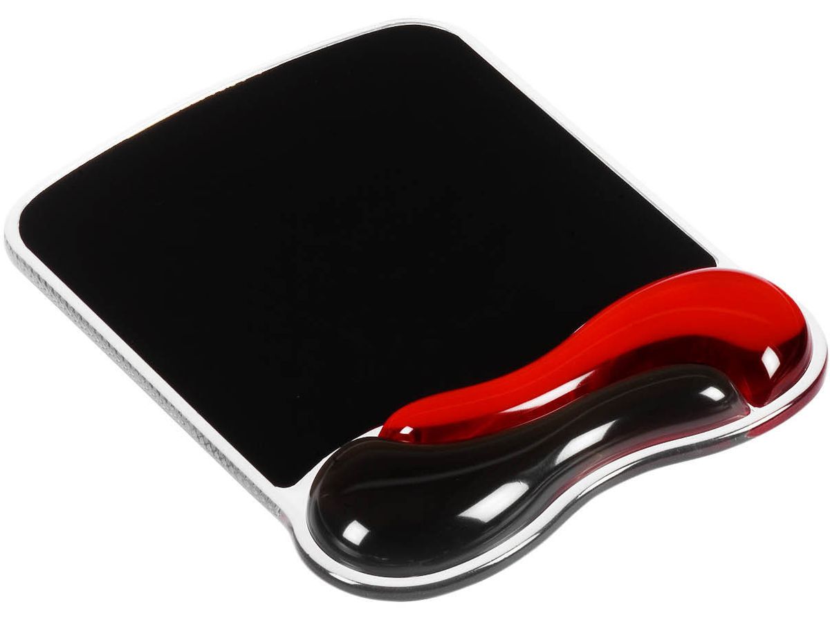 KENSINGTON Gel-Mousepad Duo 62402 blk/red (0636638006246)
