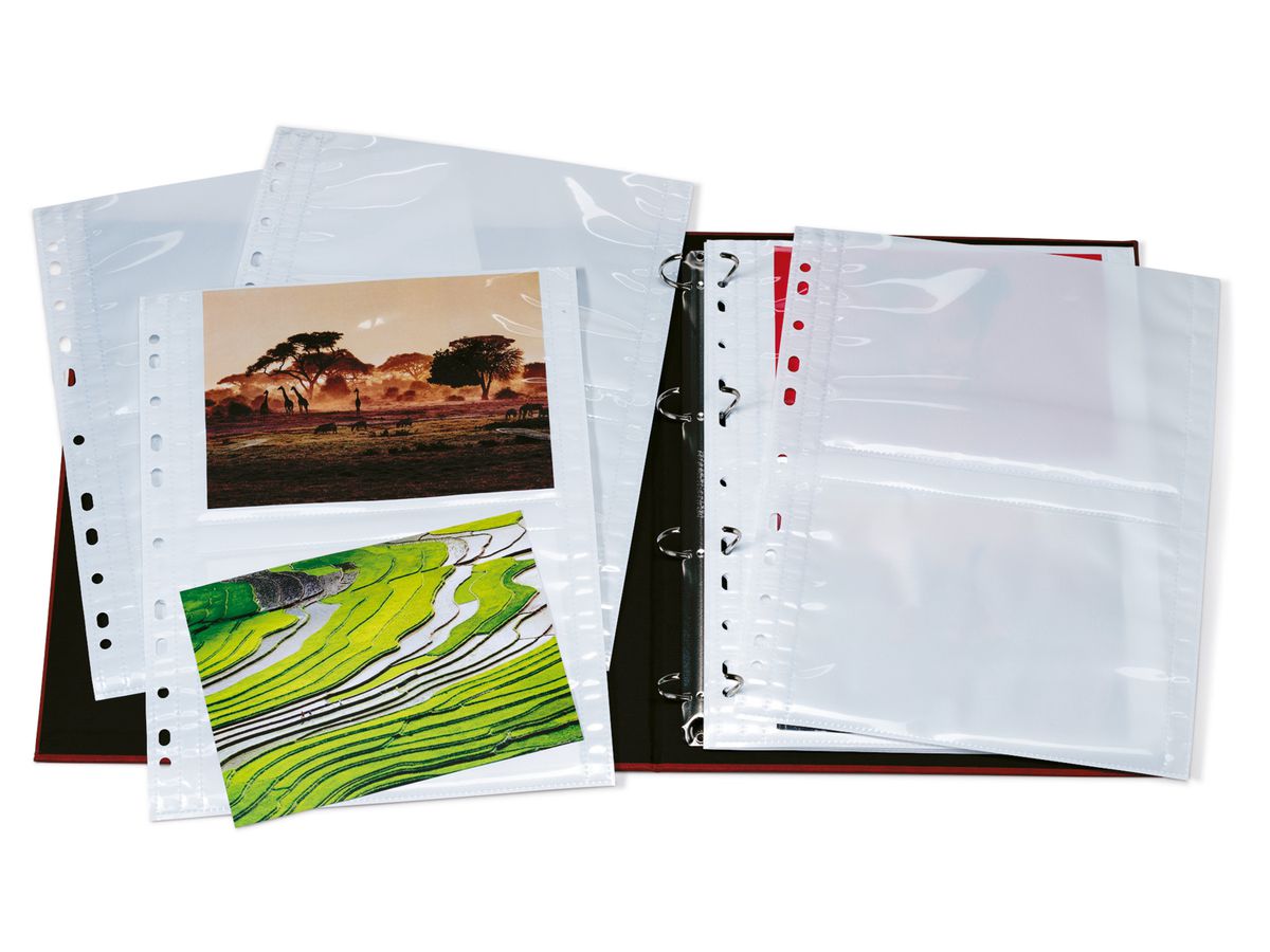 HERMA Fotophan Sichtmappen 13x18cm 7587 4 Stück/10 Blatt (4008705075879)