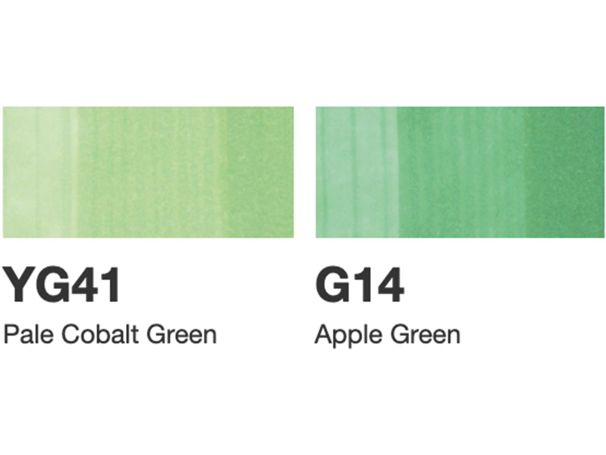 COPIC Marker Ciao 22075644 Doodle pack Green, 4 pz. (4511338053867)