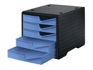 STYRO Styroswingbox 275-8430.629 sz/cornflower 5 Schubladen (7612176086356)