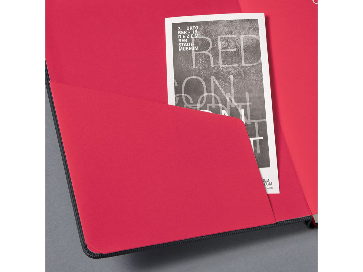 CONCEPTUM Calendrier semainier 2026 C2608 1S/2P noir/rouge 14.821.3cm (4004360773358)