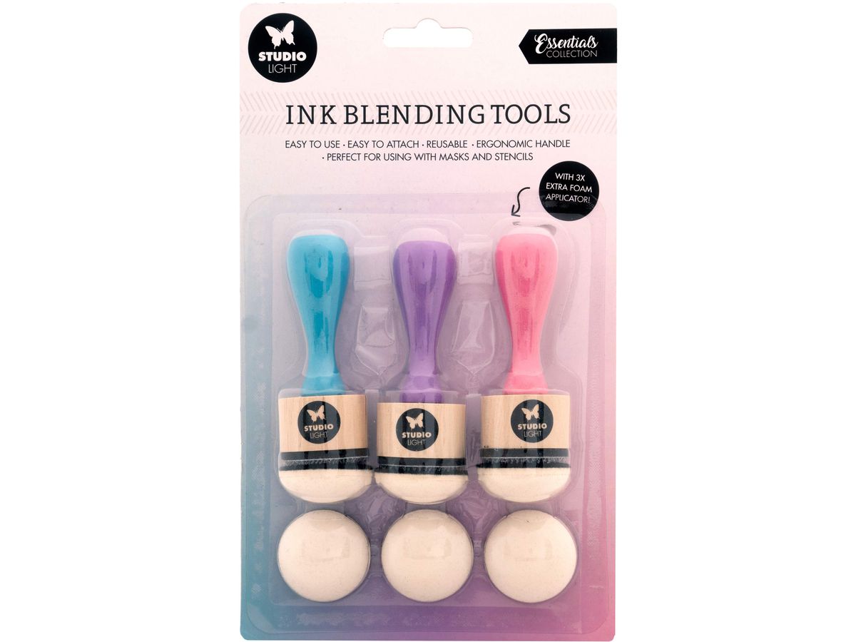 SIZZIX Strumenti per la miscelazione INKAP01 Tamponi 3 cm 6 pz. (8713943130704)