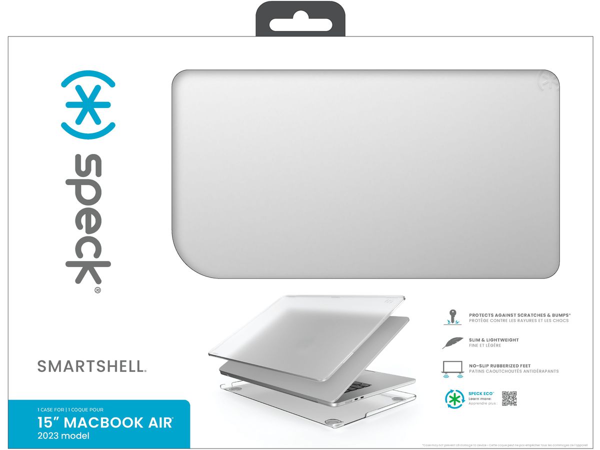 SPECK Smartshell MacBook Air 15 M2-4 150584-9992 (22-25) Clear (0840168538638)