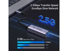 UGREEN Ethernet Adapter 2.5G 25052 USB-C 3.0 to RJ45 (6941876220526)