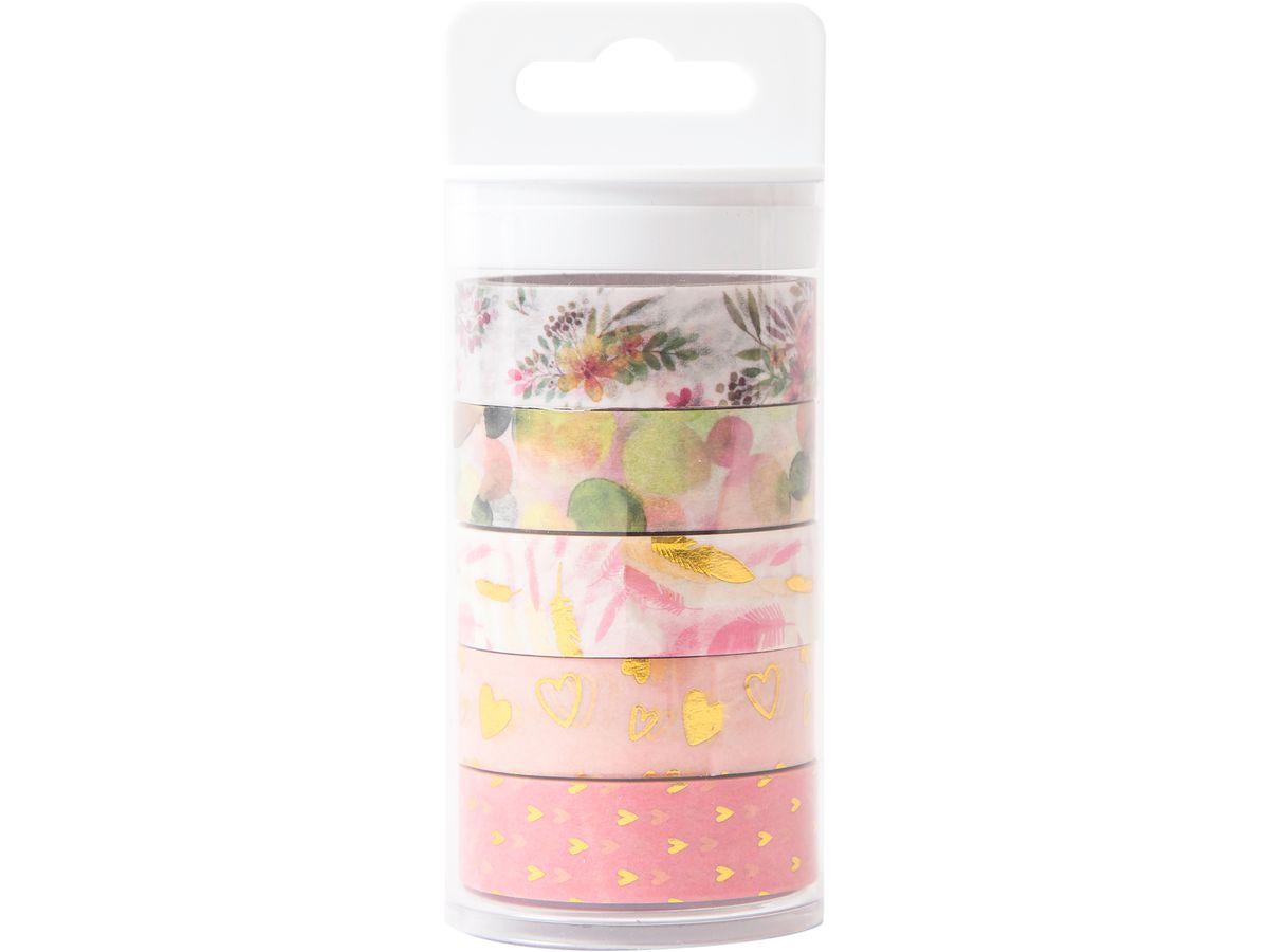 I AM CREATIVE Washi Tape Set 4085.96 Love 5 Stück (7611983189564)
