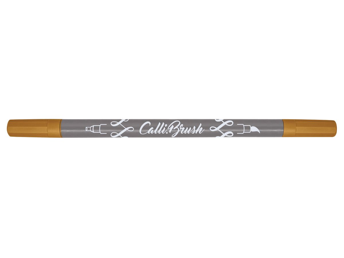 ONLINE Callibrush Pen Double Tip 2mm 19074/6 Maple (4014421190741)