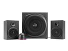SPEEDLINK GRAVITY LT 2.1 SL-820009-BK Subwoofer System, Black (4027301415575)