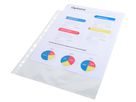 EXACOMPTA Zeigetaschen PP 60my A4 5250E transparent genarbt 50 Stück (3130630052500)
