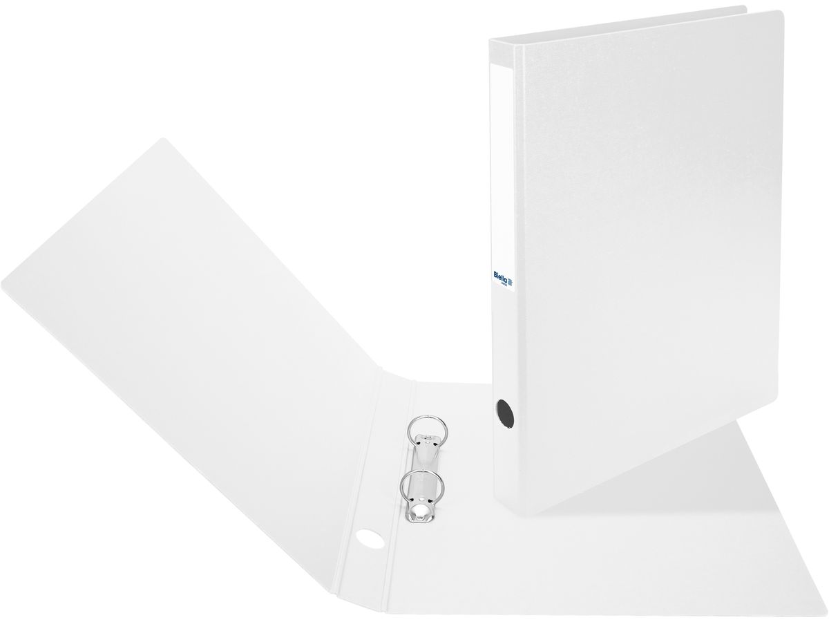 BIELLA Ringbuch Viria 3.1cm 15140301U weiss 2-Ring A4 (7611365203796)