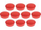 MAGNETOPLAN Aimant Discofix Mini 19mm 1664606 rouge 10 pcs. (4013695016351)