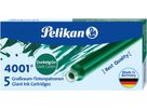 PELIKAN Tintenpatronen GTP/5 300070 grün 5 Stück (4012700300072)