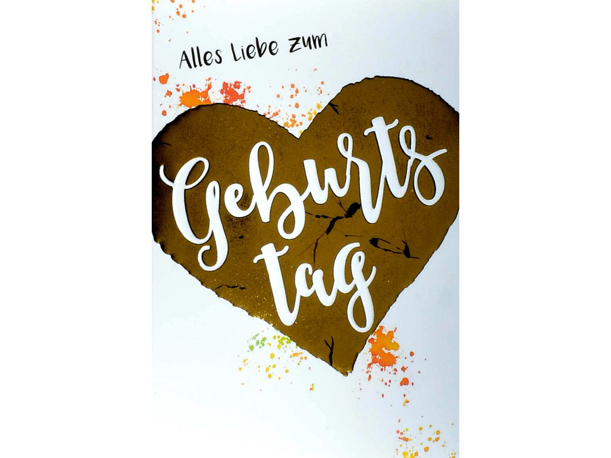 ABC Biglietto d'auguri cuore 1120007300 B6 ()