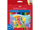 FABER-CASTELL Colored pencil watercolor 114425 Licorne 24er Etui (4005401144250)