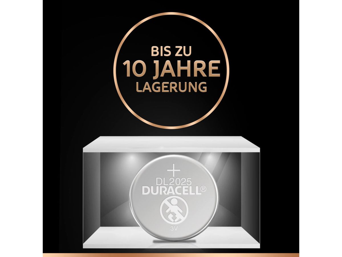 DURACELL Micro Pila Specialty DL2025 CR2025, 3V (5000394033979)