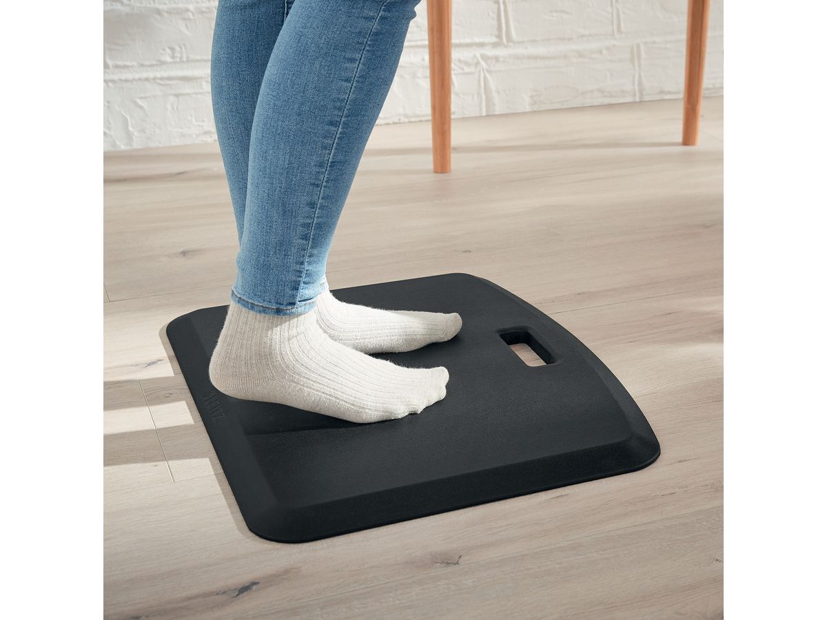 LEITZ Tapis anti-fatigue Cosy 5369-00-89 noir 457x20x560mm 1 pièce (4002432129614)