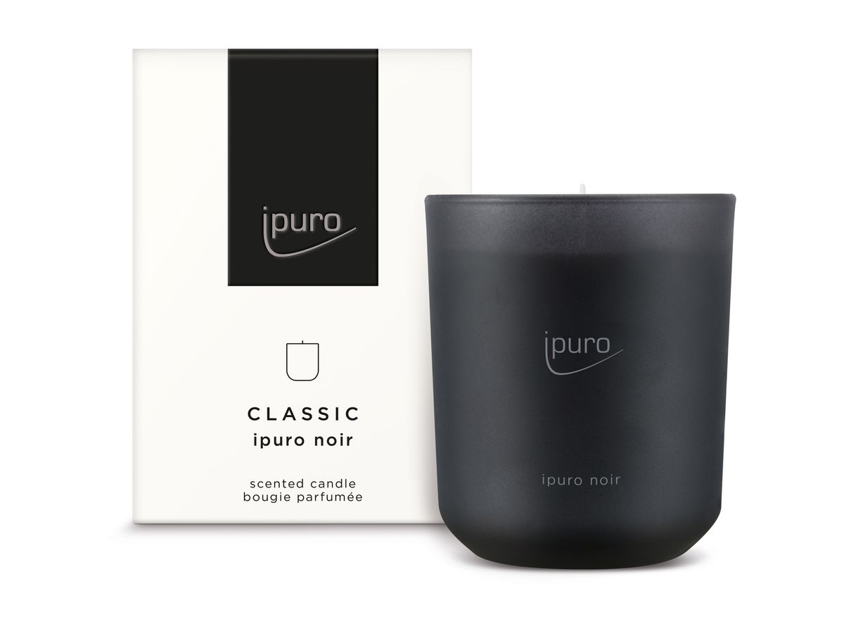 IPURO Bougie parfumée 270g 061.4185.00 noir (4051281820616)