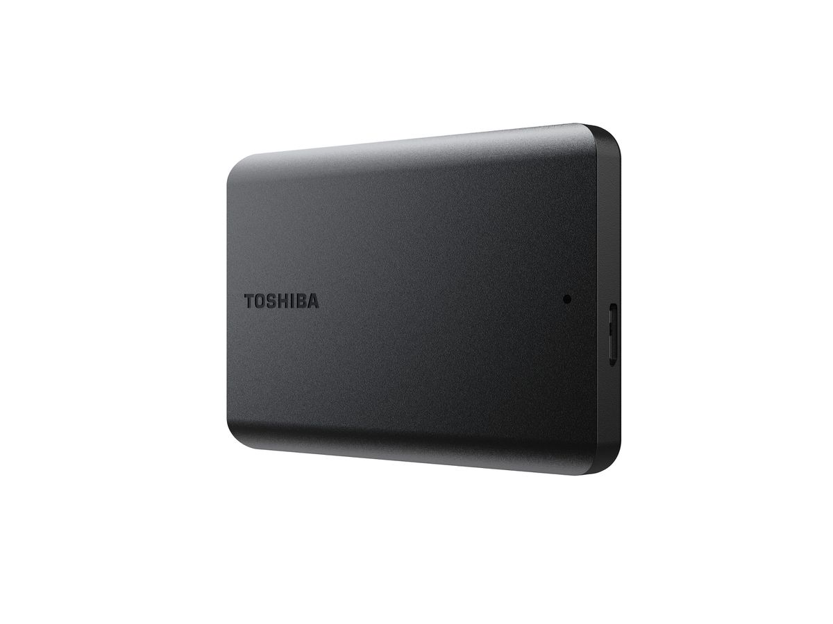 TOSHIBA HDD CANVIO BASICS 1TB HDTB510EK3AA USB 3.2 2.5 inch black (4260557512340)
