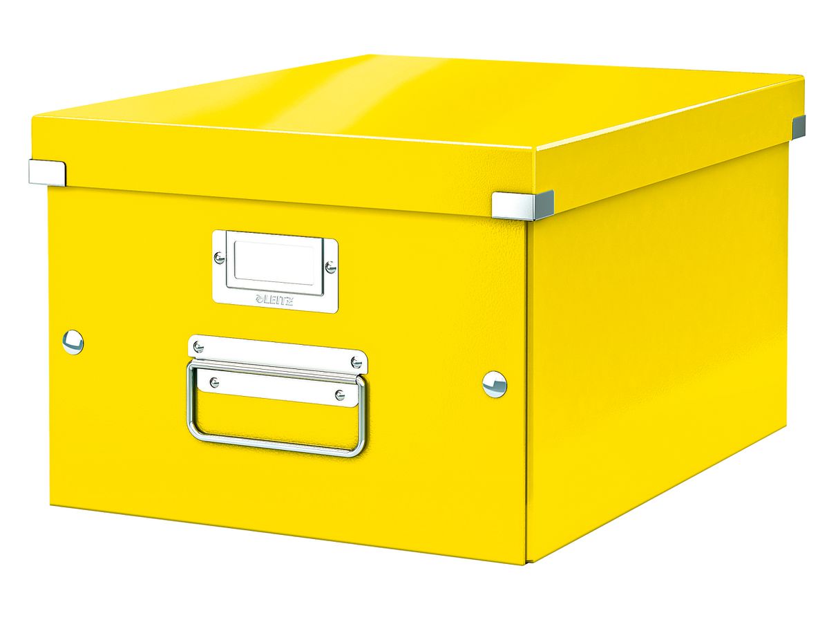 LEITZ Click&Store WOW Ablagebox M 6044-00-16 jaune 281x200x370mm (4002432122387)