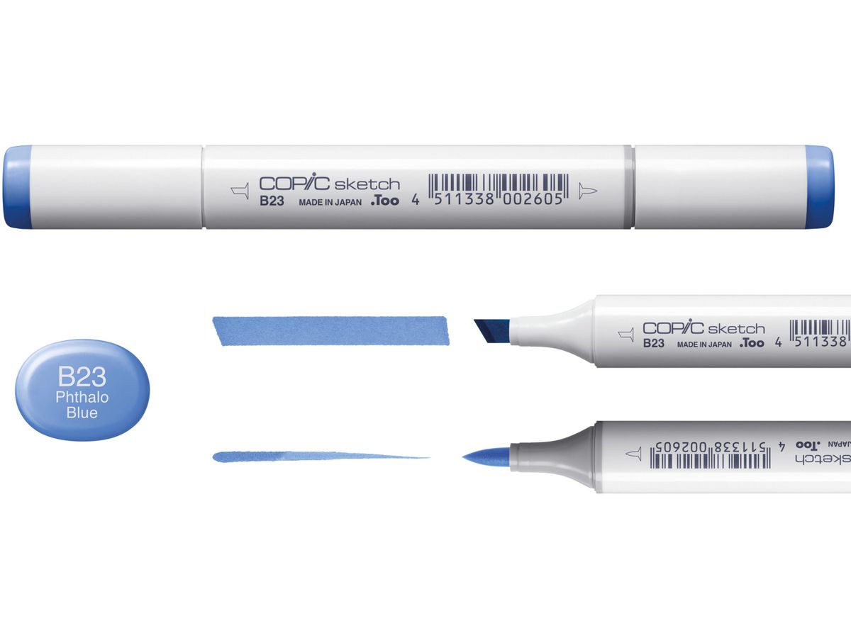 COPIC Marker Sketch 21075525 Manga Illustration, 24 pcs. (4511338063217)