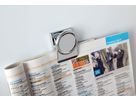MAGNETOPLAN Klippmagnet silber 16670 klein, 35mm 3 Stk. (4013695028439)