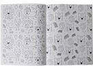ROOST Libro da colorare Doodle A4 B212 2 pezzi assortiti (8711851212000)
