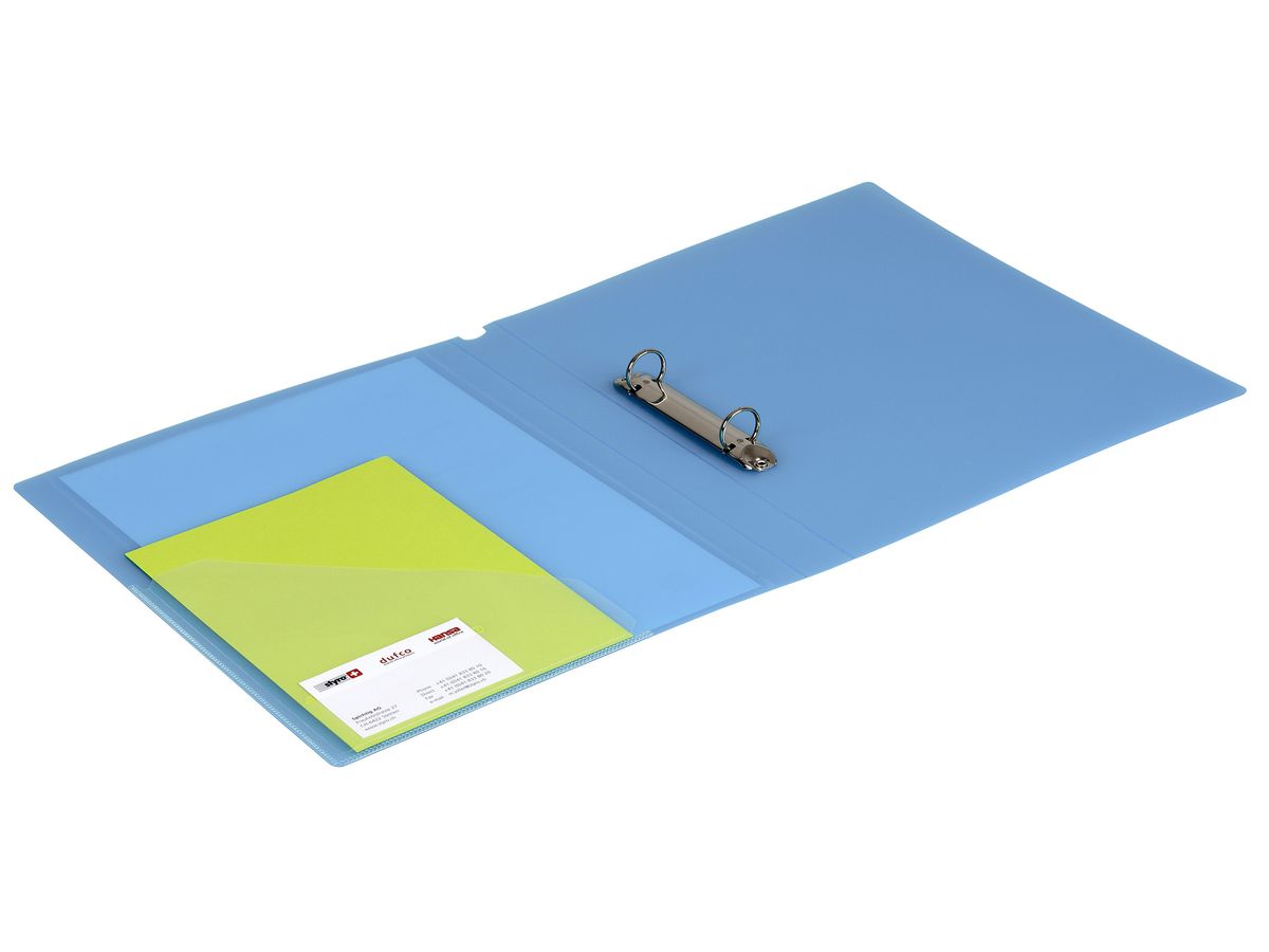 DUFCO Präsentationsordner 51500.03675 A4, 2.8cm, blau (7610259036755)