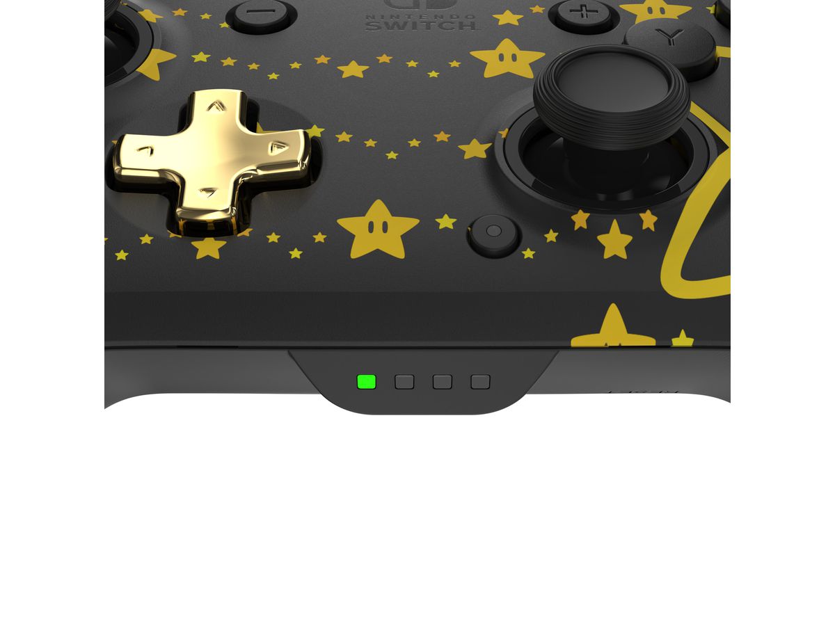 PDP Rematch Wireless Ctrl. NSW 500-202-STGD Super Stars Glow in the Dark (0708056070885)