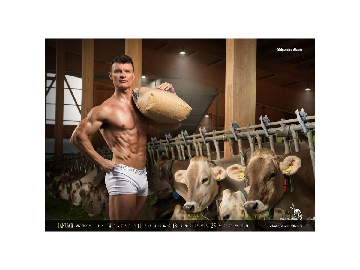 CALENDARIA Calendario 2026 9783036205595 Bauernkalender Boys 40x56cm (9783036205595)