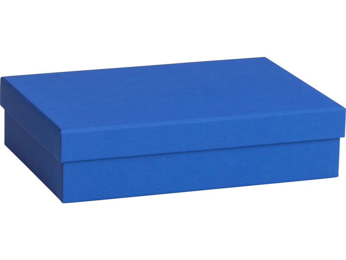 STEWO Boîte cadeau One Colour 2551782992 bleu foncé 16.5x24x6cm (7630050845981)