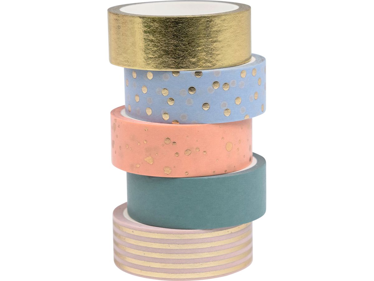 STEWO Washi Tape Set 2582515099 Kids assortiti 5 pezzi (7630050886588)
