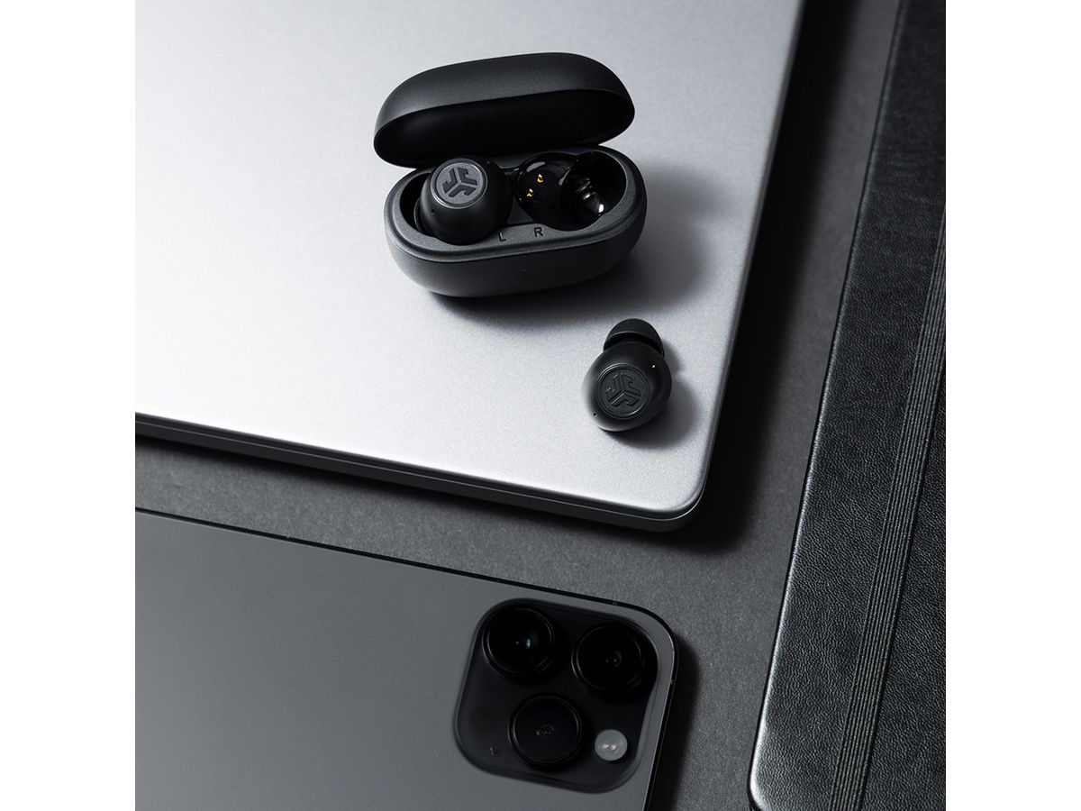 JLAB Go Pop ANC Earbuds IEUEBGOANCRBLK124 True Wireless, Black (0810119072368)