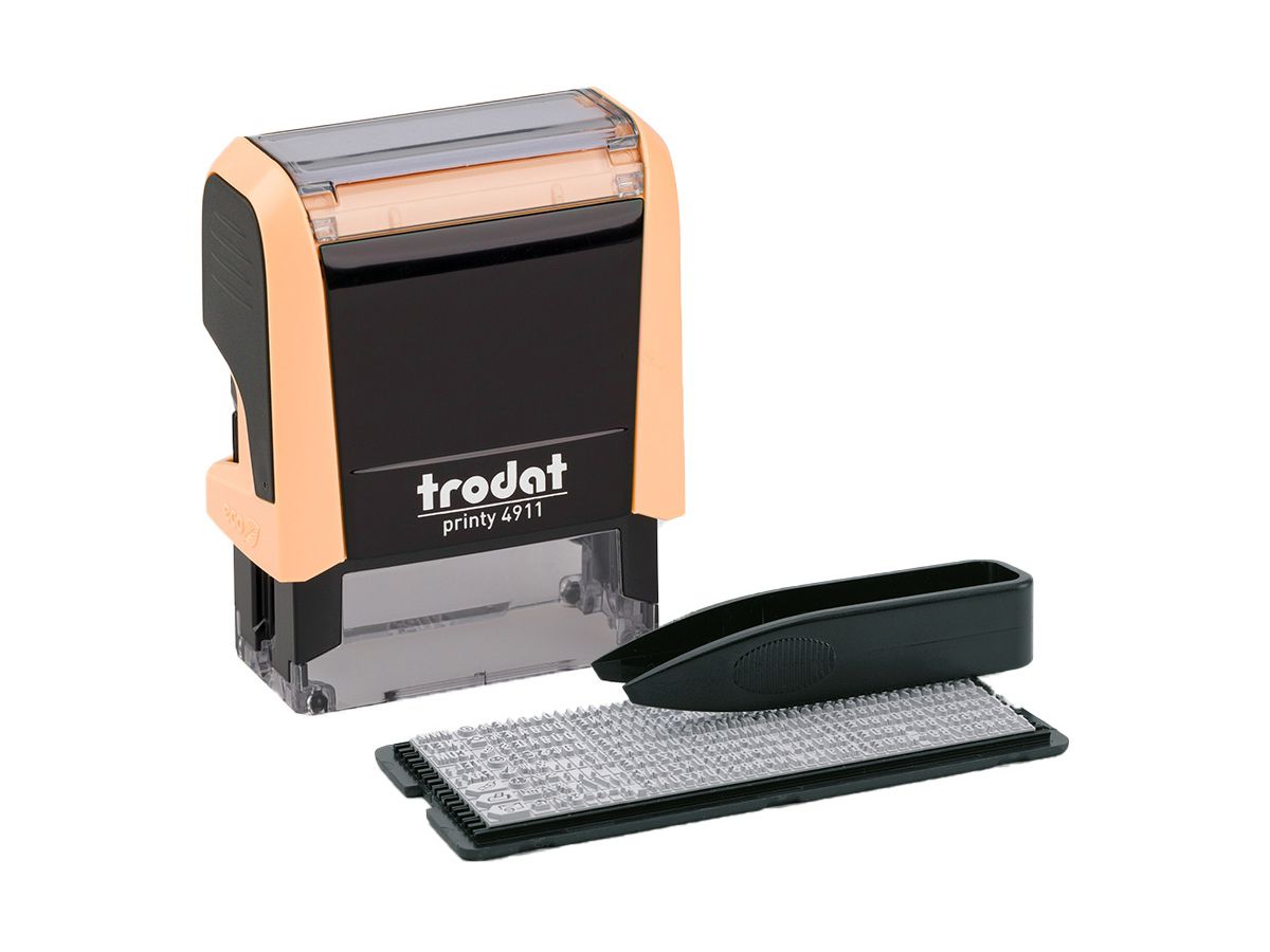 TRODAT Printy 4911 Typo 3 lignes text 180856 creme pastel (9010035808565)