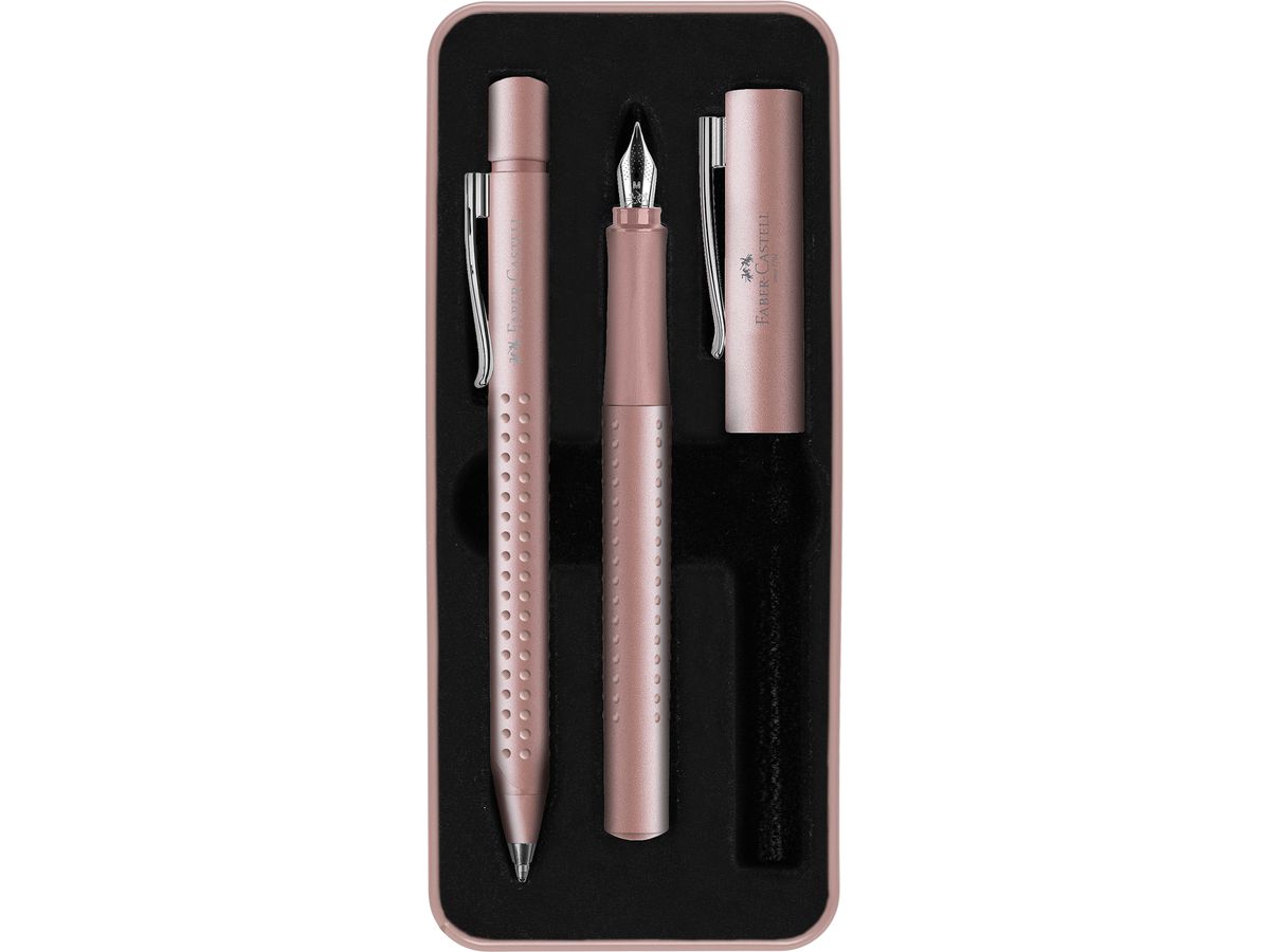 FABER-CASTELL Schreibset FH/KS Grip 2011 M 201539 pale rose (4005402015399)