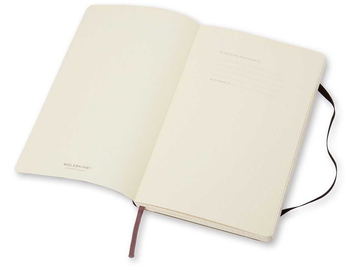 MOLESKINE Carnet Soft A6 712-4 quadrillé noir (9788883707124)