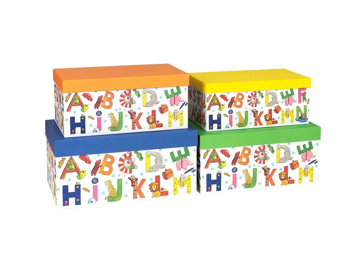 STEWO Geschenkbox Mick 2552964815 orange 4teilig (7613074115452)