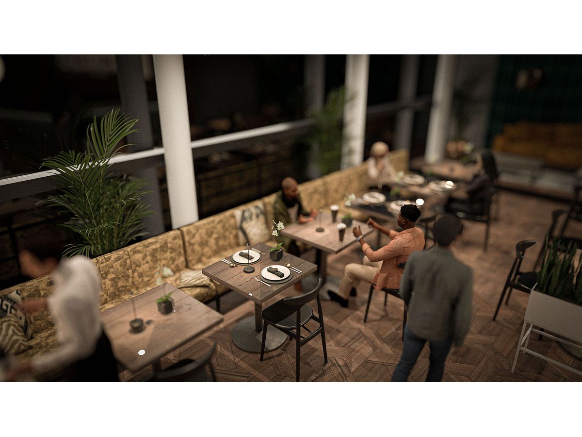 SECURIT Lampe de table ANGELINA LP-AN-BL noir, batterie, dimmable (8720663160478)