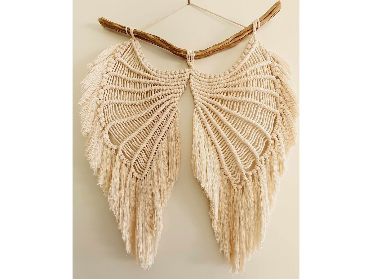 I AM CREATIVE Macrame Rope 6203.02 cream 2mm, 500g (7640415812176)