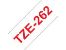 PTOUCH Band, laminiert rot/weiss TZe-262 PT-3600 36 mm (4977766685573)