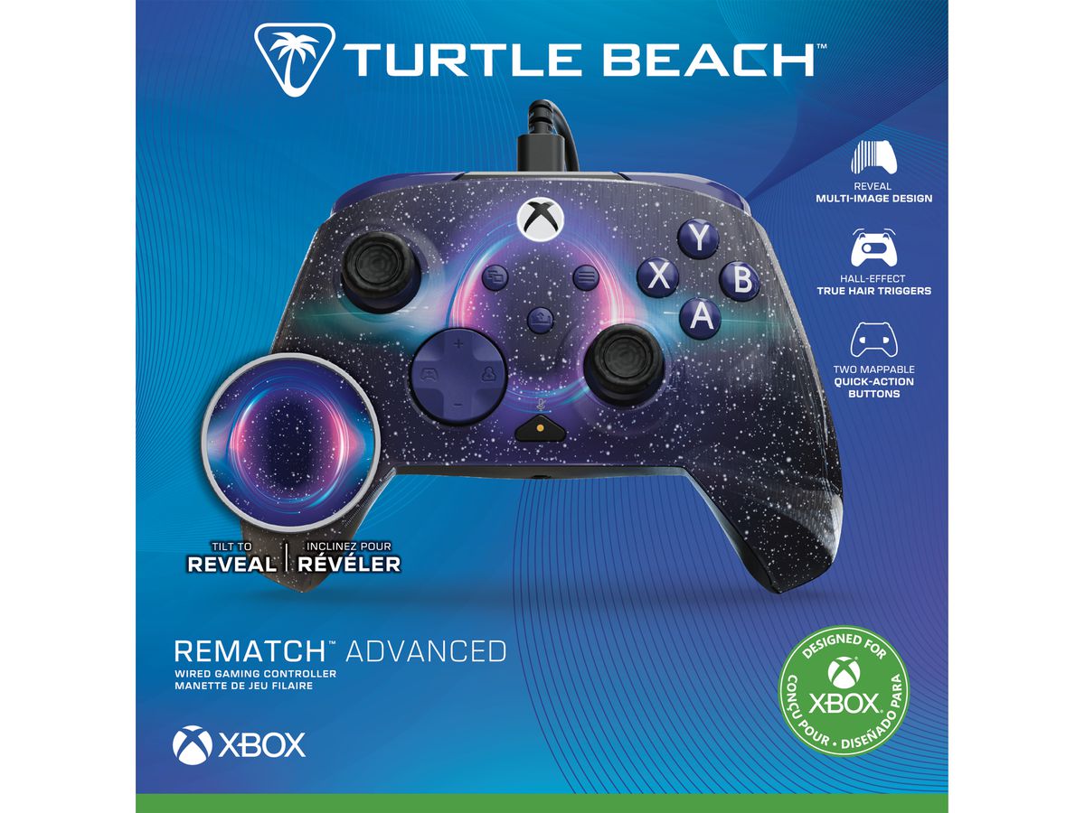 TURTLE BEACH Rematch Advanced Wired Ctrl. TBC-2404-05 XB Dark Cosmos Reveal (0840454400793)