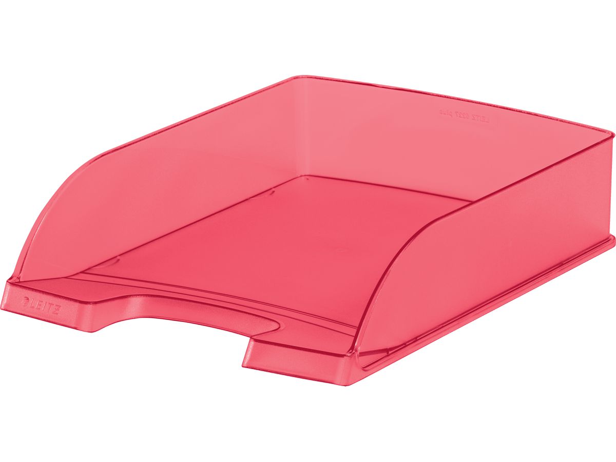 LEITZ Briefkorb Plus A4 52270026 rot frost (4002432398683)