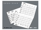 BIELLA 10-ann. Calendario Wire-O 2026 878310000026U 1A/2P grigio DE/FR 30x24cm (7611365527564)