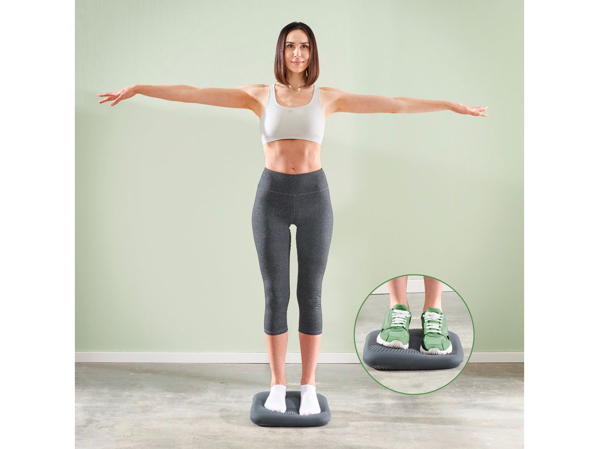 LEITZ Sitzkissen Ergo Active 6539-00-89 dunkelgrau Balance (4002432134717)