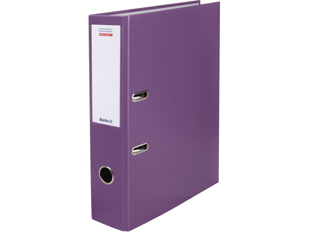 BIELLA Raccoglitore federale 7cm 10341742U viola A4 (7611365253692)