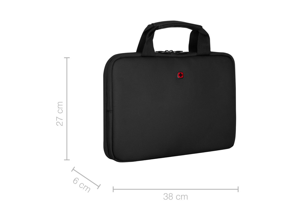 WENGER Laptop Sleeve 14inch 653179 Guyde Black (7611160262042)