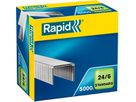 RAPID Heftklammern 24/6 mm 24859800 verzinkt 5000 Stück (7313468598006)