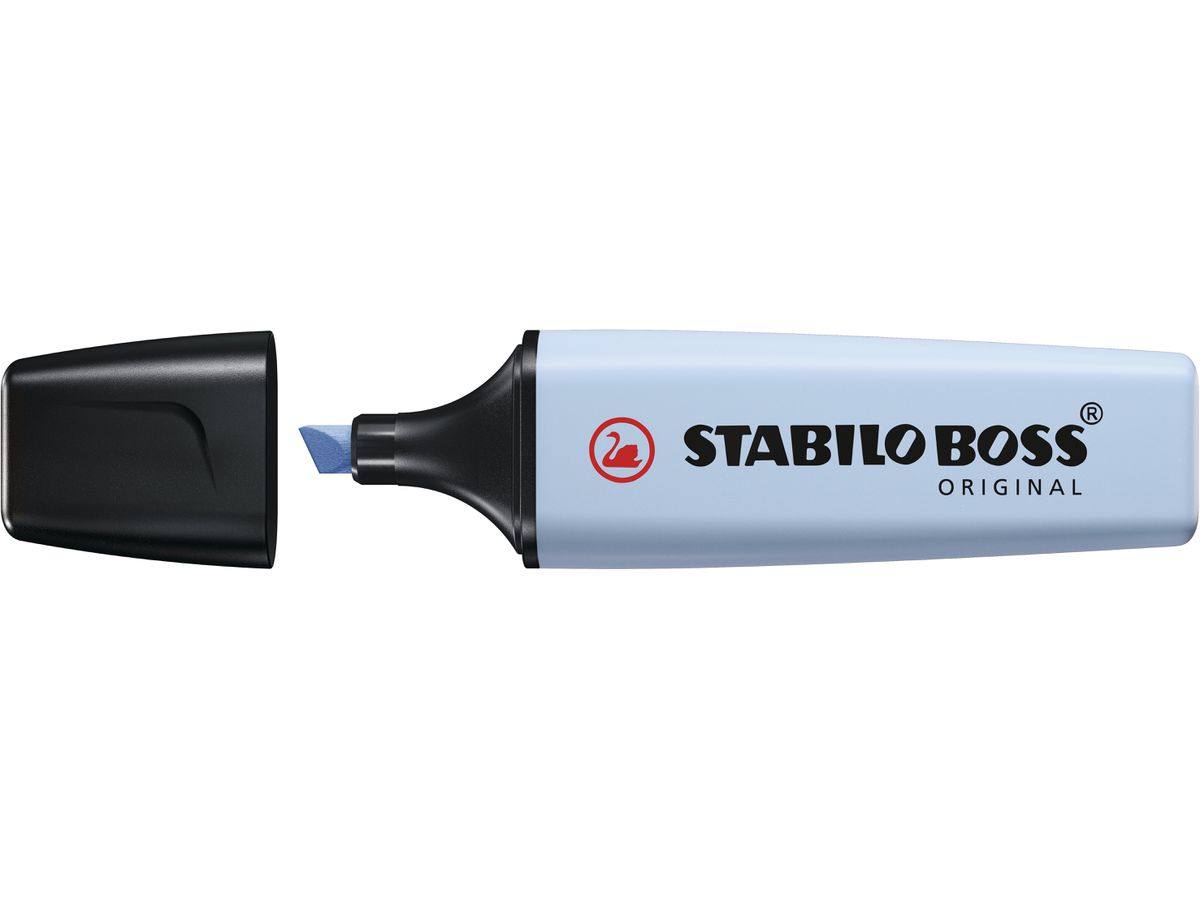 STABILO Textmarker BOSS Pastell 70/111 azur (4006381557986)