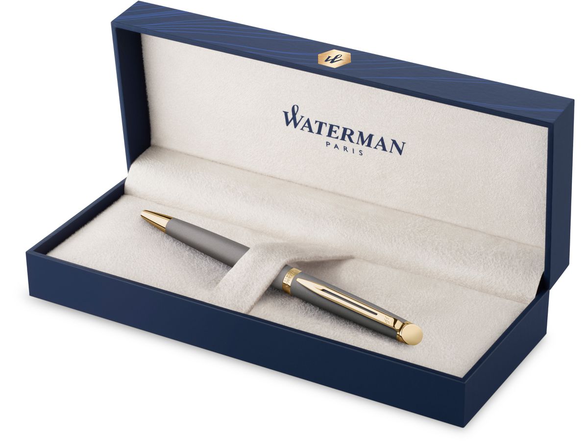 WATERMAN Penna sfera Hémisphère M 2217946? Understated Ed. Metal Grey (3026982179463)