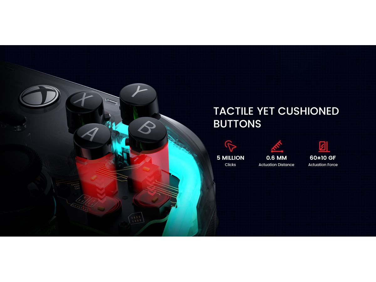 GAMESIR K1 Controller RGB Wired GSK1Kaleid001-1 Xbox,PC (6936685220843)