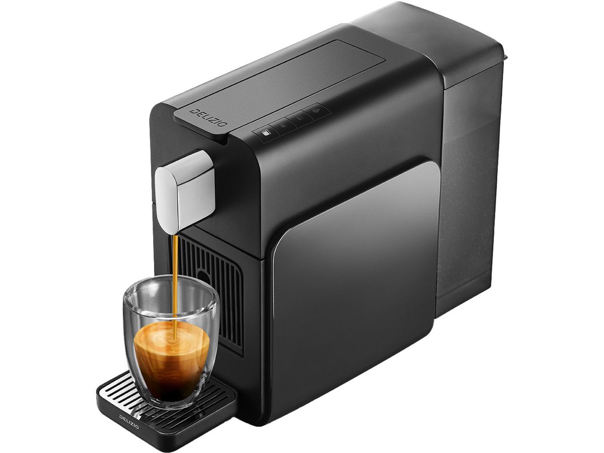 DELIZIO Kaffeemaschine 110196267 Brava, Graphite Black (7617014203131)