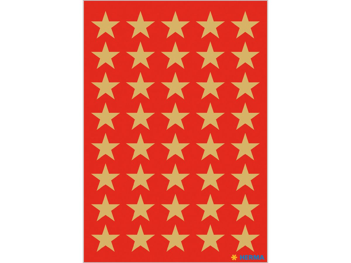 HERMA Sticker Etoile 13mm 3412 or 120 pcs./3 flls. (4008705034128)